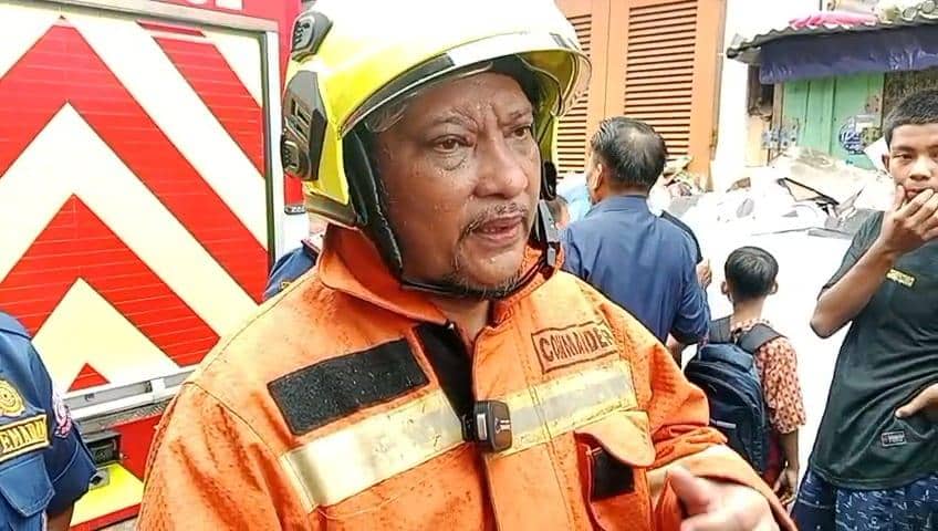 Kepala Dinas (Kadis) Damkar Makassar, Hasanuddin. (Dok. Istimewa)